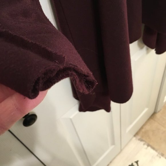 French Laundry Plum Colored, Super Soft Cardigan - Picture 8 of 9